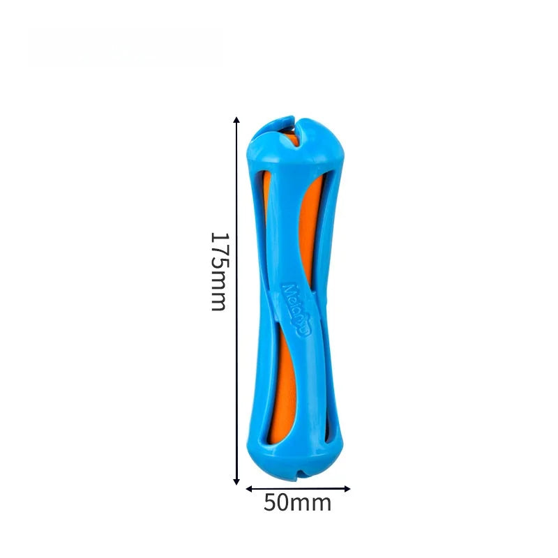 Floating Dog Chew and Retrieval Toy, TPR Fetch Stick for Pool and Outdoor Play