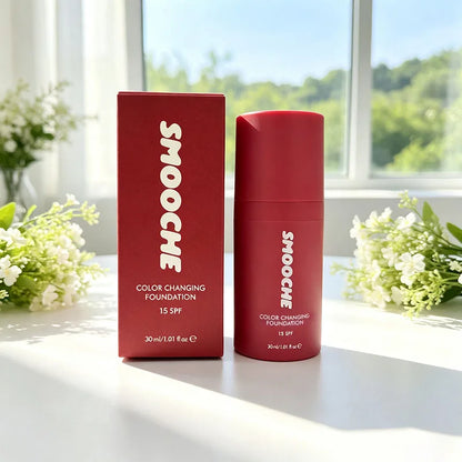 Smooche Color-Adapting Foundation, Hydrating Makeup with Oil Control for Smooth, Even-Looking Skin - Bond Well Supplies