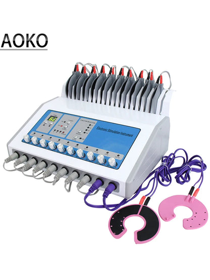 AOKO Professional EMS Muscle Stimulator, Electric Body Massage & Electrostimulation Device