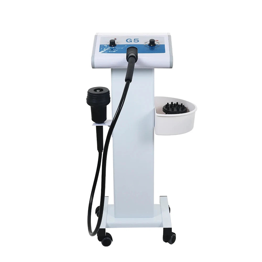 Professional High-Frequency Vibrating Massager, G5 Body Massage Machine with 5 Massage Tips