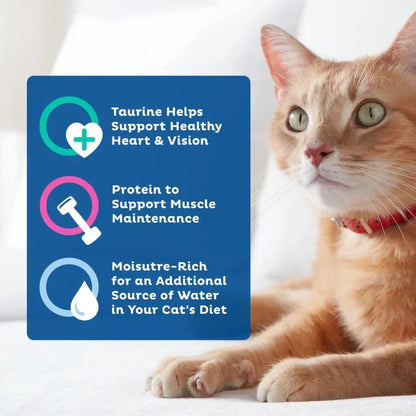 Seafood & Poultry Favorites Wet Cat Food Variety Pack, 5.5 oz Cans, Pack of 24