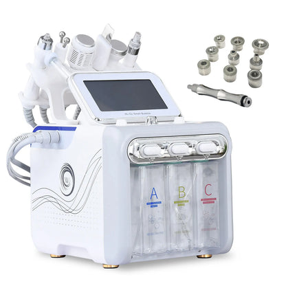 7-in-1 Hydro Facial Beauty Machine, H2O2 Facial Cleansing & Skin Care Device - Bond Well Supplies