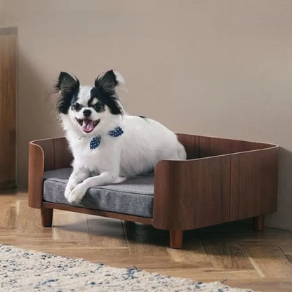 Modern Wooden Cat & Dog Kennel, Comfortable Indoor Pet Bed & Furniture - Bond Well Supplies