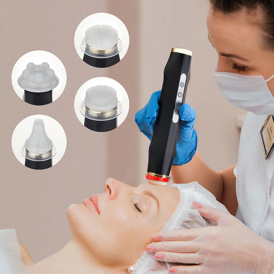 Oxygen Bubble Facial Beauty Pen, 7-Color CO2 Skin Care Device for Serum & Gel Application - Bond Well Supplies