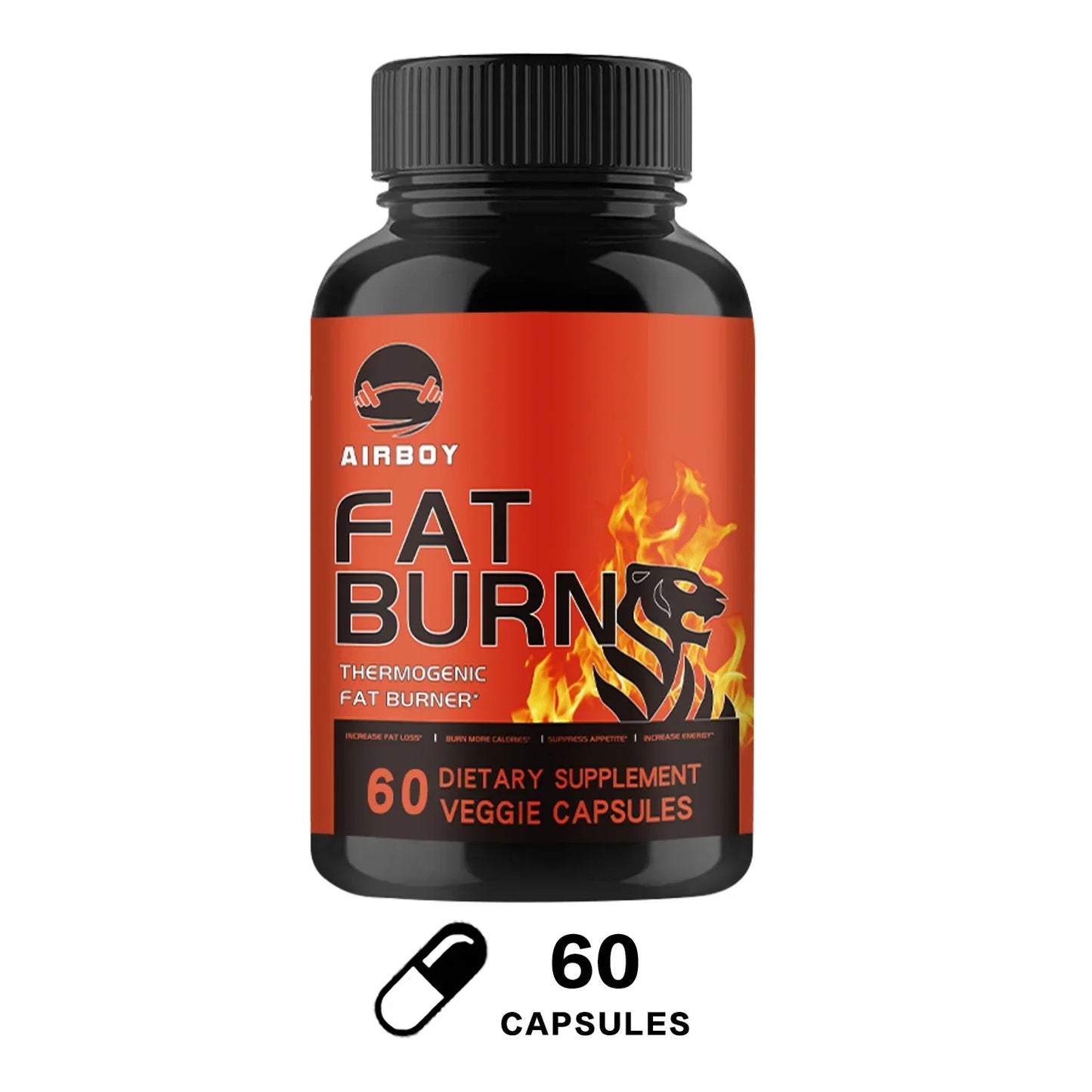Burn-XT Fat Burner Supplement for Energy, Appetite Control and Metabolism Support