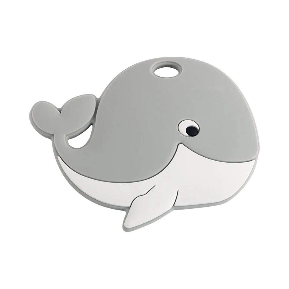 Sunrony 1PC Cartoon Animal Silicone Pendant, Food-Grade DIY Pacifier Chain Accessory - Bond Well Supplies