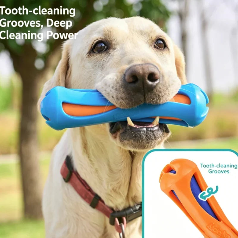 Floating Dog Chew and Retrieval Toy, TPR Fetch Stick for Pool and Outdoor Play