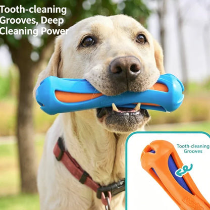 Floating Dog Chew and Retrieval Toy, TPR Fetch Stick for Pool and Outdoor Play