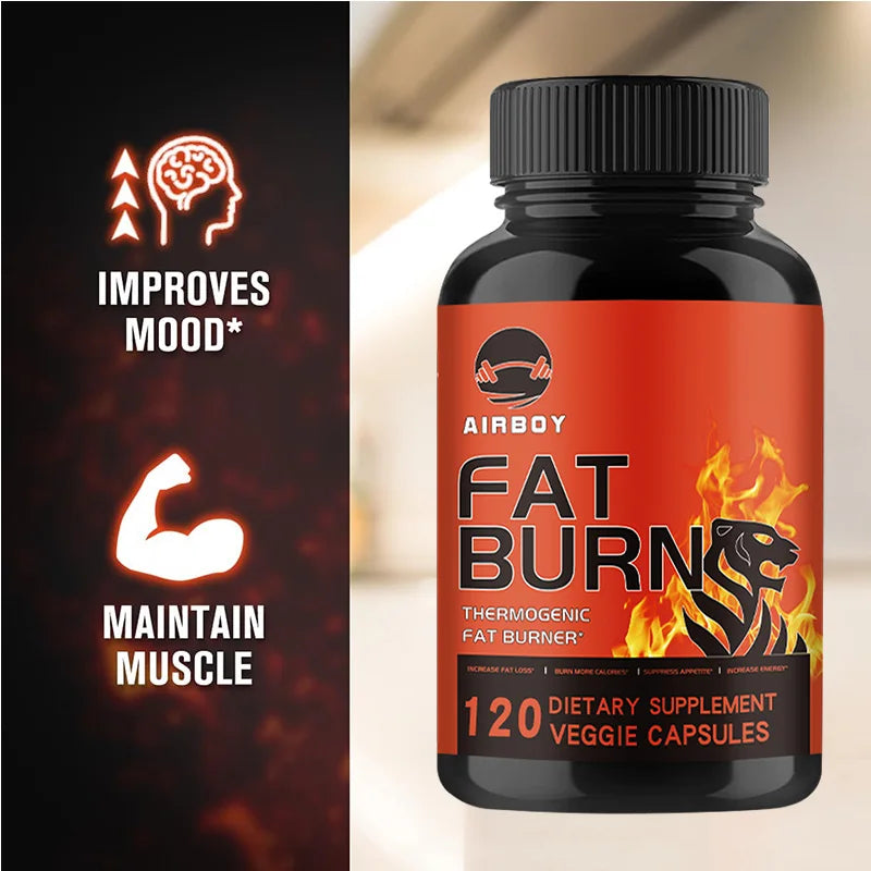 Burn-XT Fat Burner Supplement for Energy, Appetite Control and Metabolism Support