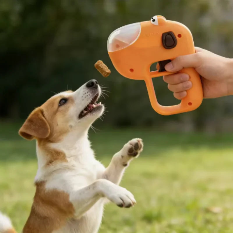 Automatic Dog Treat Dispenser Toy, Interactive Cat & Dog Snack Feeder for Training and Rewards - Bond Well Supplies