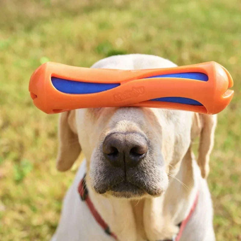 Floating Dog Chew and Retrieval Toy, TPR Fetch Stick for Pool and Outdoor Play