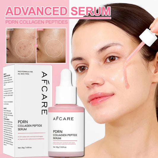 Collagen Peptide Facial Serum with Salmon PDRN for Hydrated, Radiant-Looking Skin