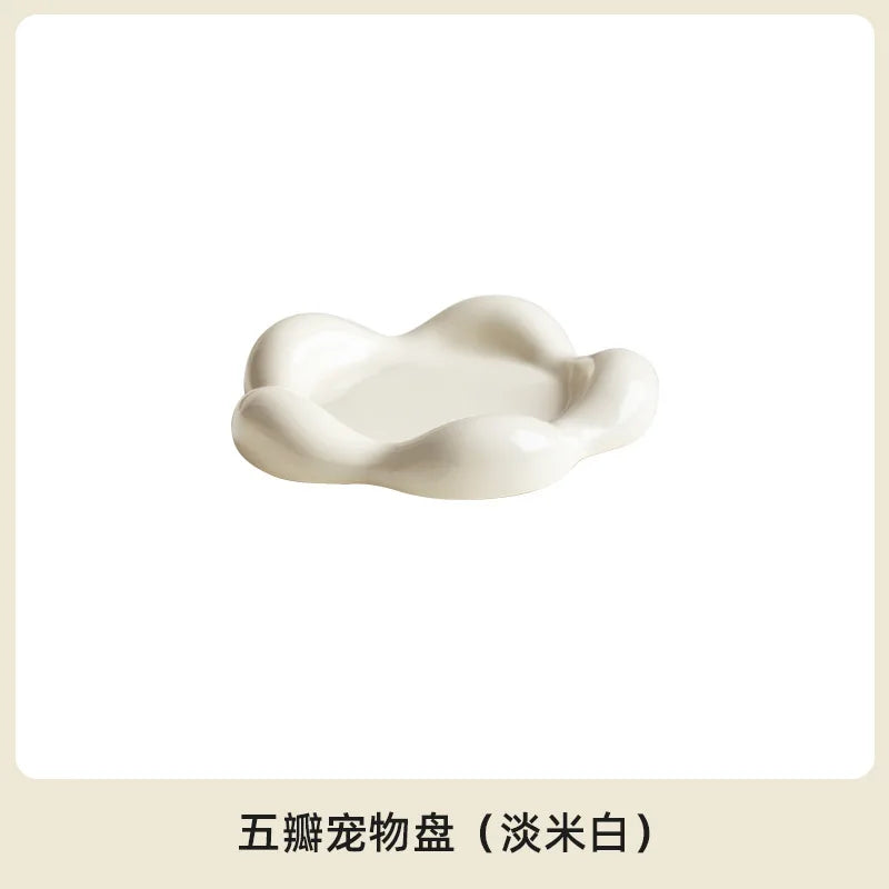 Ceramic Pet Feeding Bowl, Cat Food & Dog Food Dish for Snacks, Meals & Daily Feeding - Bond Well Supplies