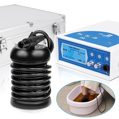 Professional Ionic Foot Bath Spa Machine, Electric Foot Spa Ionizer for Home or Salon
