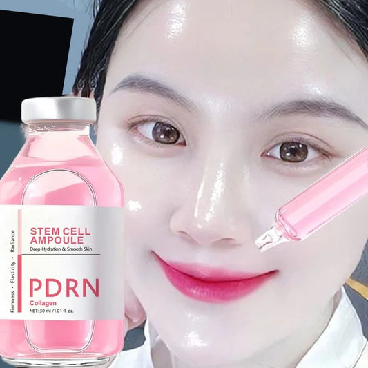 Stem Cell PDRN Ampoule Serum, Collagen Facial Essence for Hydration, Smoother-Looking Skin & Radiance - Bond Well Supplies