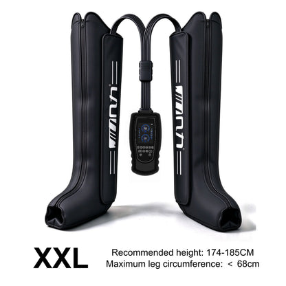 JILI Pressotherapy Compression Boots, 6-Chamber Foot & Leg Massager for Home Relaxation & Recovery