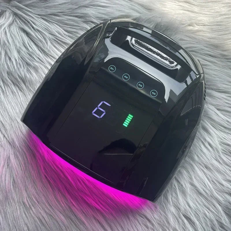 Cordless UV LED Nail Lamp, Rechargeable Gel Polish Curing Dryer with Large Capacity - Bond Well Supplies