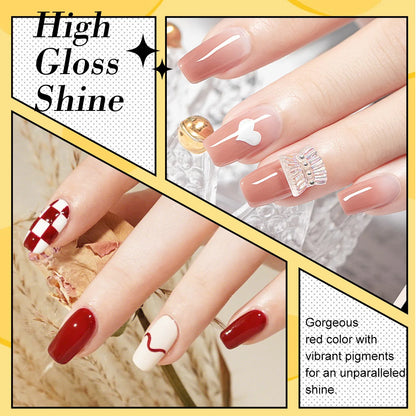LIMEGIRL UV LED Gel Nail Kit, Semi-Permanent Gel Varnish with Nail Lamp & Professional Manicure Tools - Bond Well Supplies
