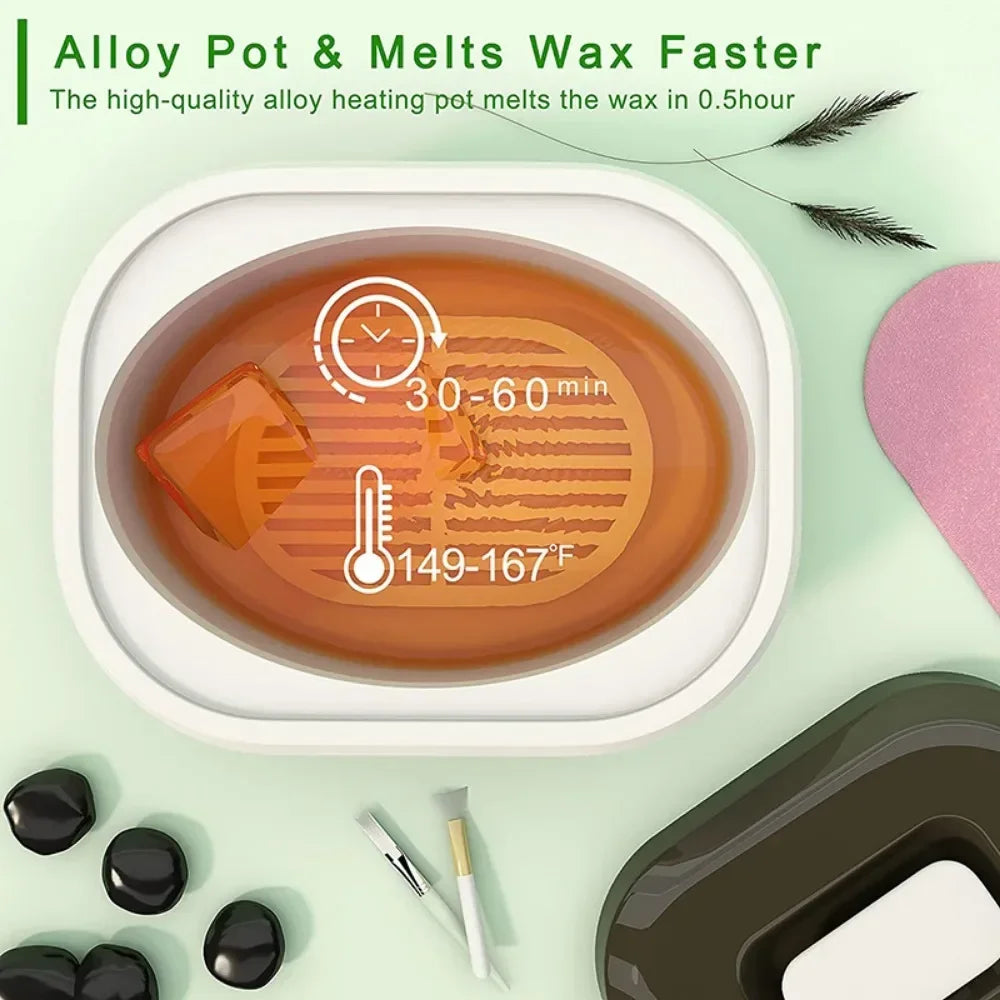 Paraffin Wax Bath Kit, 2L Wax Warmer for Hand and Foot Care Treatments