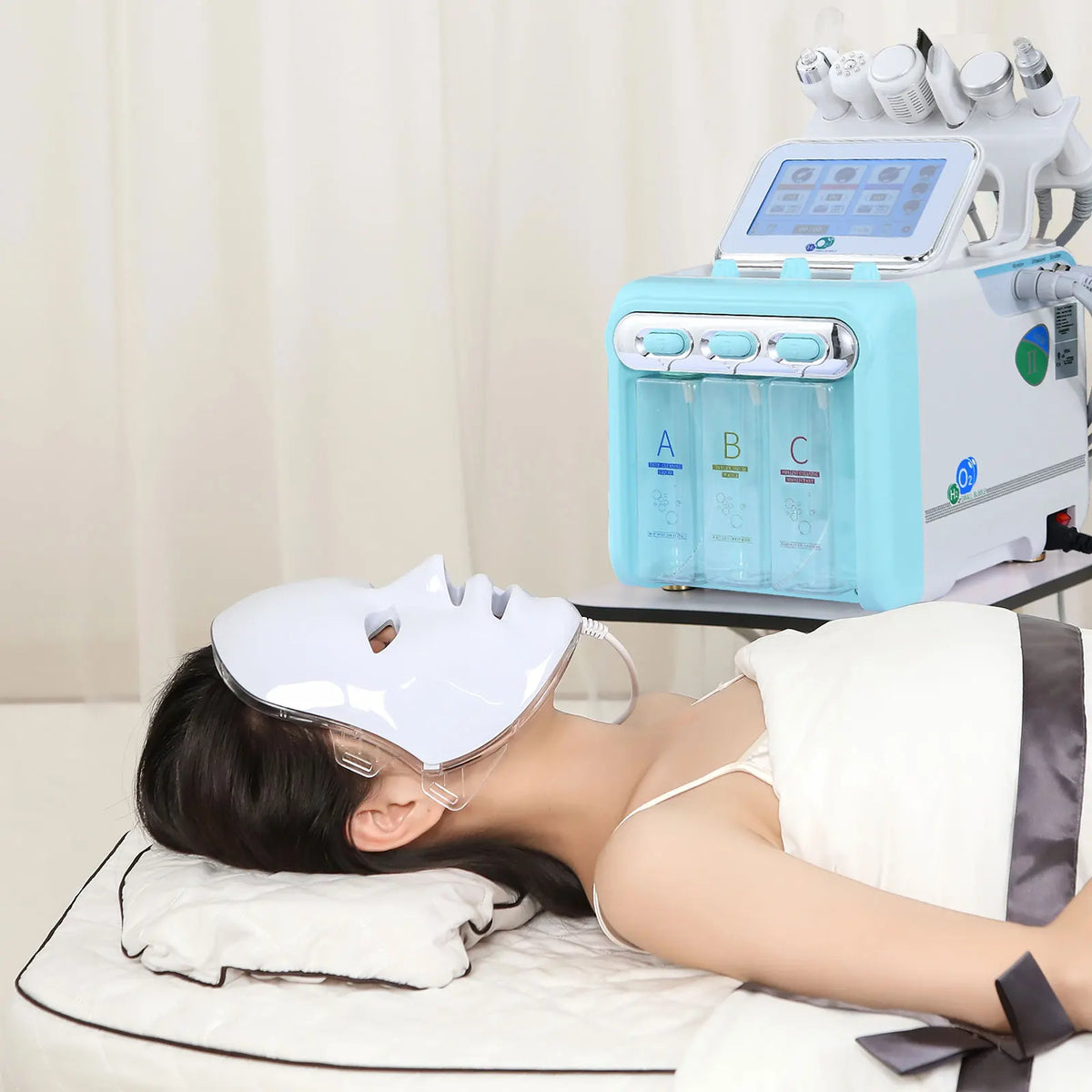Professional 7-in-1 Hydro Facial Machine, Multi-Function Facial Beauty Device for Home & Salon - Bond Well Supplies