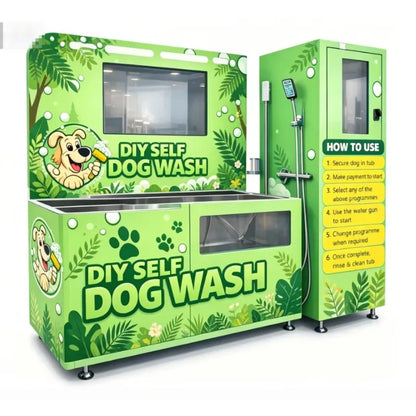 Customized Portable Pet Washing Machine for Dogs & Cats, Outdoor Self-Service Bathing Equipment - Bond Well Supplies