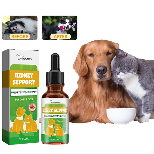 Yegbong Kidney Drops for Dogs, Daily Urinary & Kidney Care Supplement - Bond Well Supplies