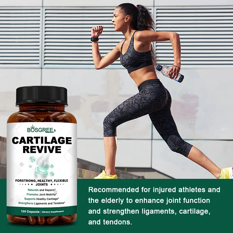Joint & Cartilage Supplement, Type II Collagen, Glucosamine, MSM & Vitamin D3, Daily Mobility Support Type I - Bond Well Supplies