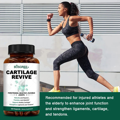 Joint & Cartilage Supplement, Type II Collagen, Glucosamine, MSM & Vitamin D3, Daily Mobility Support Type I - Bond Well Supplies