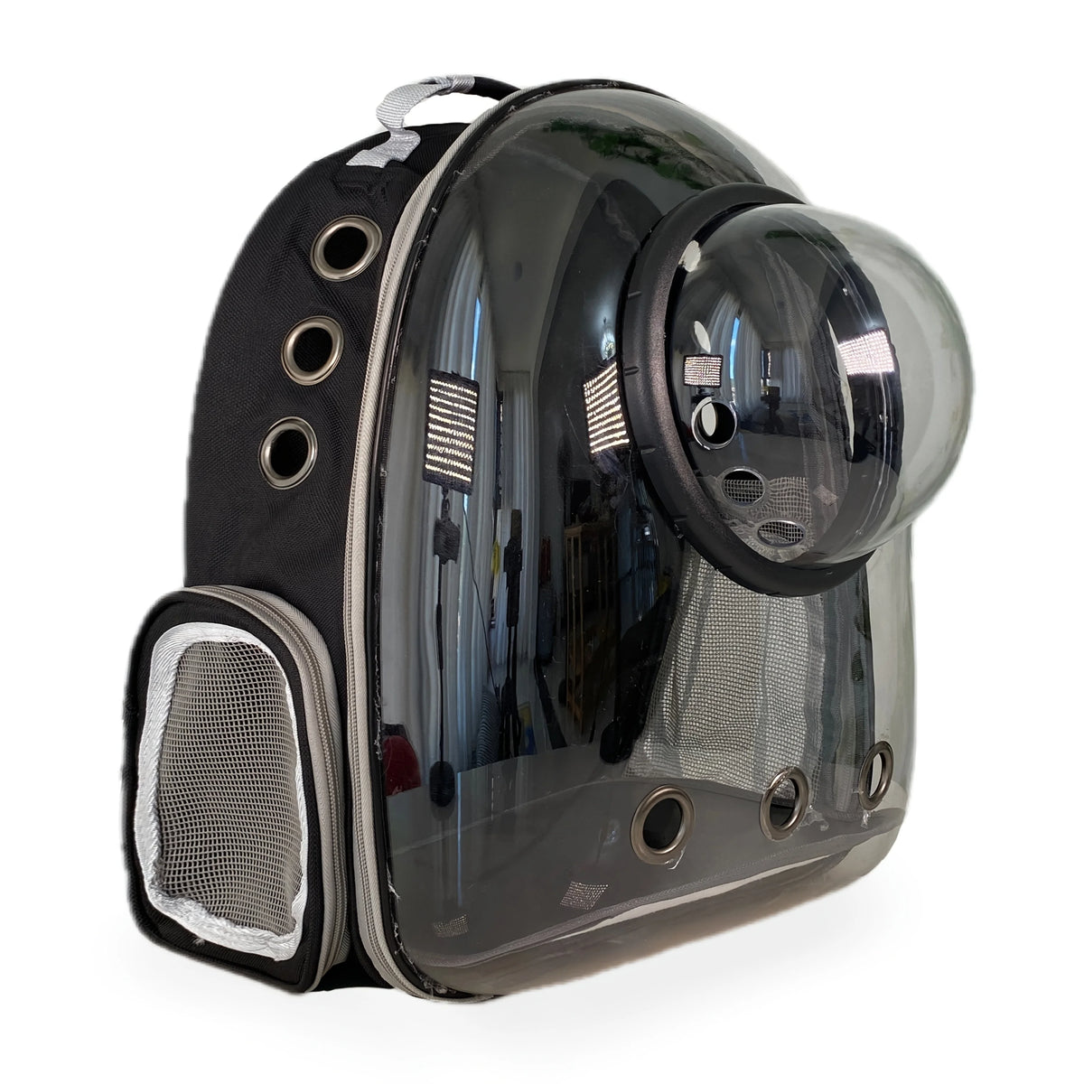 Pet Carrier Backpack for Cats & Small Dogs, Double-Shoulder Capsule Design