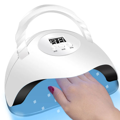 Semi-Permanent Gel Nail Polish Kit, 27 Colors with LED Lamp, Base & Top Coat for Home & Salon - Bond Well Supplies