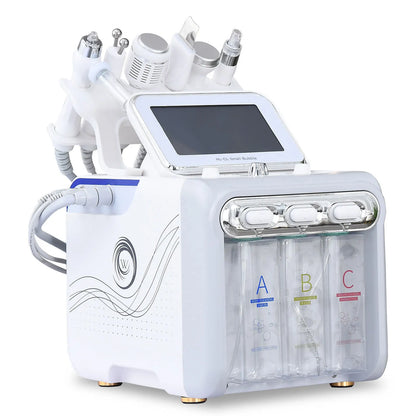 Professional 6-in-1 Aqua Peeling Skin Care Machine, Bubble Oxygen Facial Cleansing Beauty Device - Bond Well Supplies