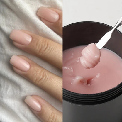MSHARE 250g Builder Nail Gel, Hard Gel for Nail Extensions, French Nail Art and Sculpting