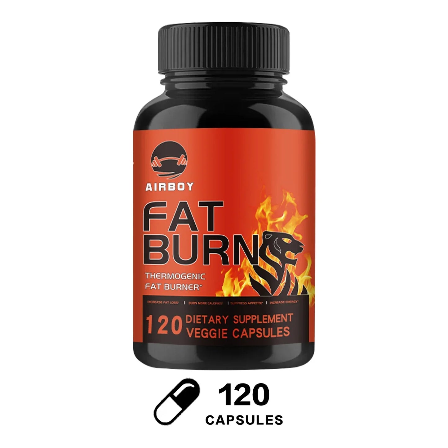 Burn-XT Fat Burner Supplement for Energy, Appetite Control and Metabolism Support