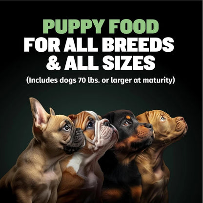 BULLY MAX High-Protein Puppy Food, Wholesome Growth Formula for Strong Muscle Development, 120g - Bond Well Supplies