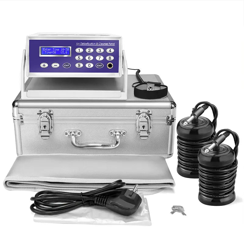 Professional Ionic Foot Bath Spa, LED Display, Far Infrared Belt & Portable Home Foot Spa