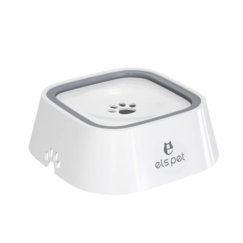 Floating Dog Water Dispenser, 1.5L ABS Plastic No-Spill Water Bowl with Non-Slip Base SEO-Optimized - Bond Well Supplies