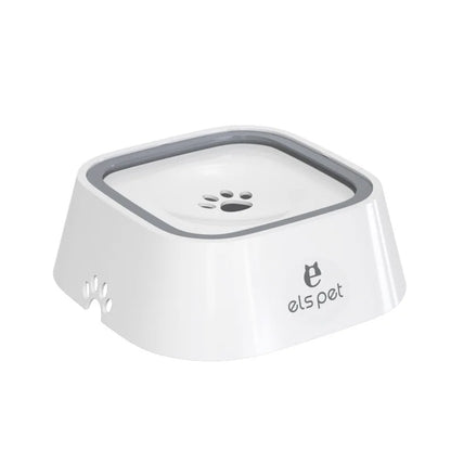 Floating Dog Water Dispenser, 1.5L ABS Plastic No-Spill Water Bowl with Non-Slip Base SEO-Optimized - Bond Well Supplies