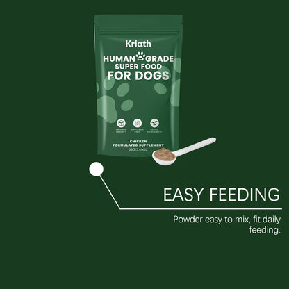 Dog Nutrition Powder, Digestive & Gut Health Support Supplement for Daily Wellness - Bond Well Supplies