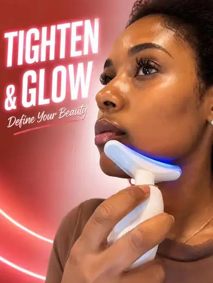 Face & Neck Beauty Massager, Portable Vibration Skin Care Device for Daily Facial Care - Bond Well Supplies