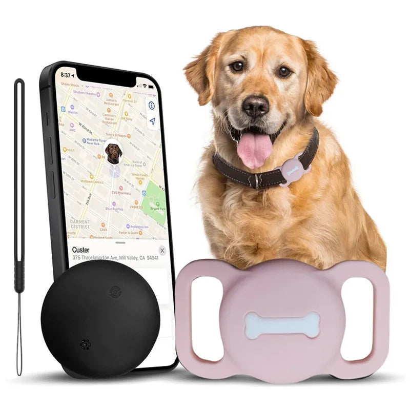 Smart Bluetooth Tracking Tag, GPS Item Locator for Car Keys, Wallets, Pets, Bags & Luggage with Anti-Lost Alerts