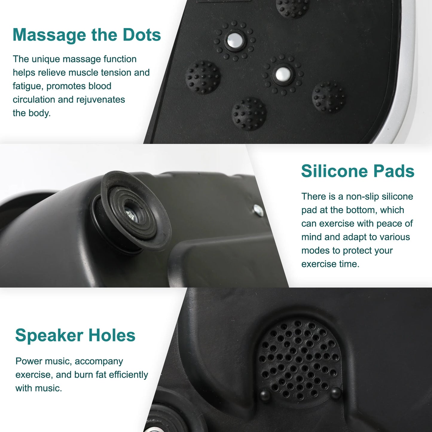 Portable Whole Body Vibration Platform for Strength, Balance and Exercise