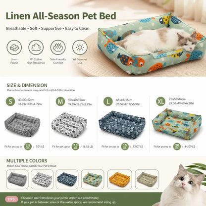rketplace-Friendly
Pet Cooling Mat for Dogs and Cats, Breathable Washable Cushion