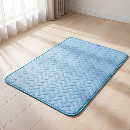 Cooling Pet Pad for Dogs and Cats, Breathable Summer Mat for Indoor and Outdoor Use