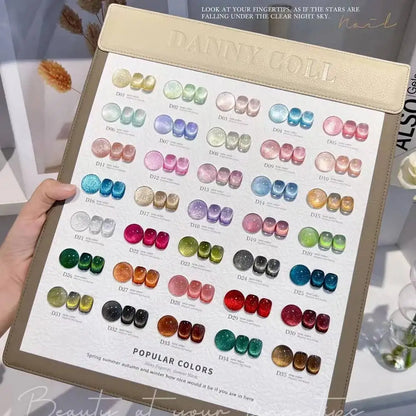 Luxury Cat Eye Gel Nail Polish Kit with Magnetic Effect