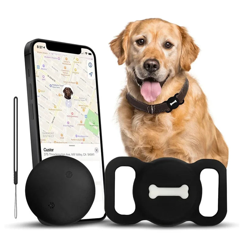 Smart Bluetooth Tracking Tag, GPS Item Locator for Car Keys, Wallets, Pets, Bags & Luggage with Anti-Lost Alerts