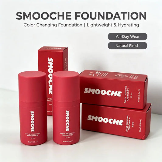 SMOOCHE Adaptive Foundation Makeup, Lightweight Non-Greasy Moisturizing Formula for Radiant-Looking Skin Short Titles - Bond Well Supplies