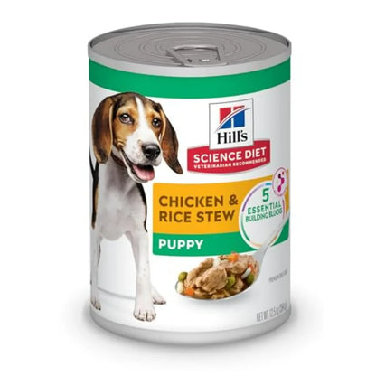 Puppy Wet Dog Food, 12-Pack Cans, Complete and Balanced Nutrition