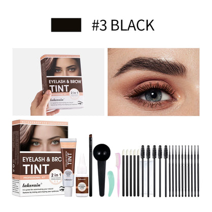 Eyelash Lift & Tint Kit, 2-in-1 Lash Perm and Brow Lamination Beauty Tool for Salon & Home - Bond Well Supplies