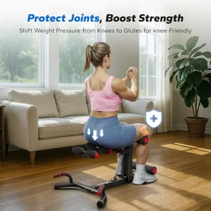 Adjustable Lower Body Fitness Machine for Glutes and Legs