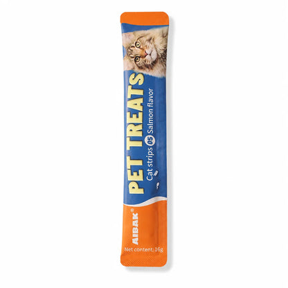 Premium Cat Treat Sticks, Soft Lickable Wet Food Snacks for Adult Cats & Kittens, Multi-Flavor - Bond Well Supplies